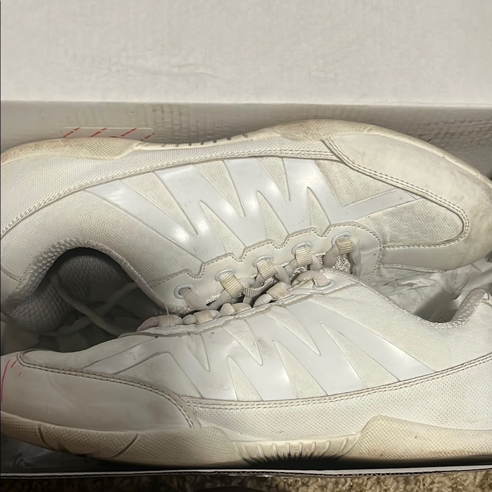 White used cheer shoes